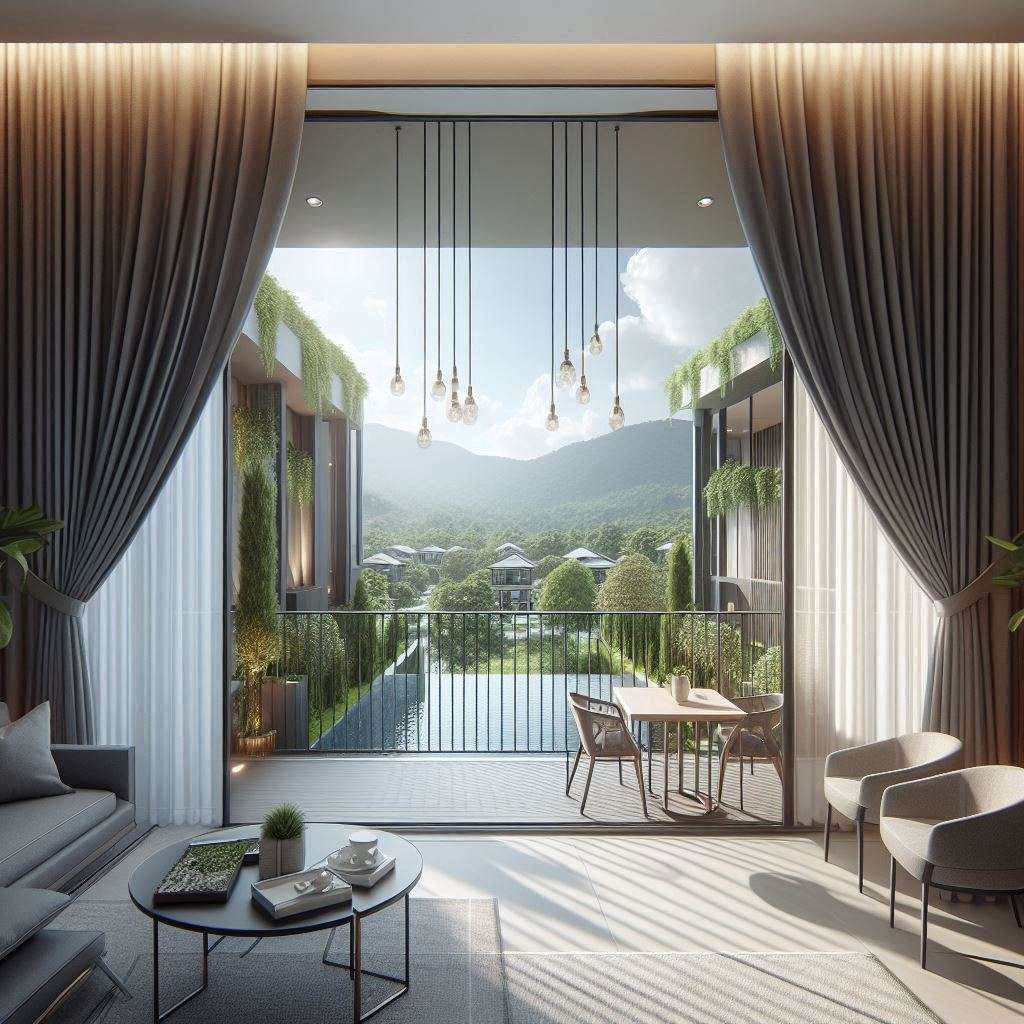 Açık Balkon Perdesi Nasıl Yapılır