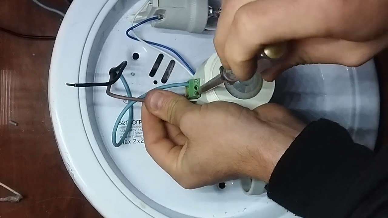 Sensörlü Lamba Nasıl Takılır